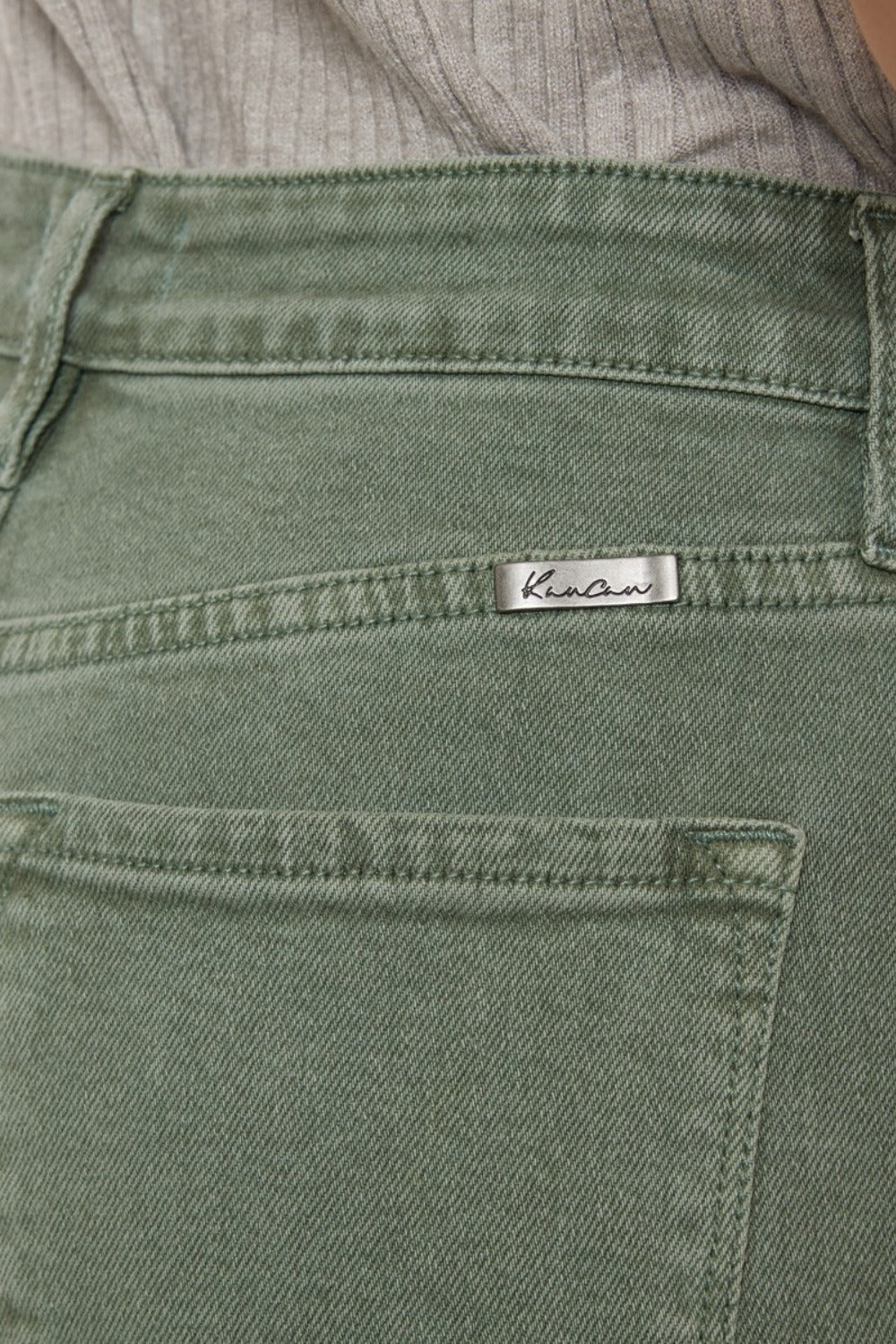 Inseam 27.5" Ultra High Rise Straight Jeans KANCAN