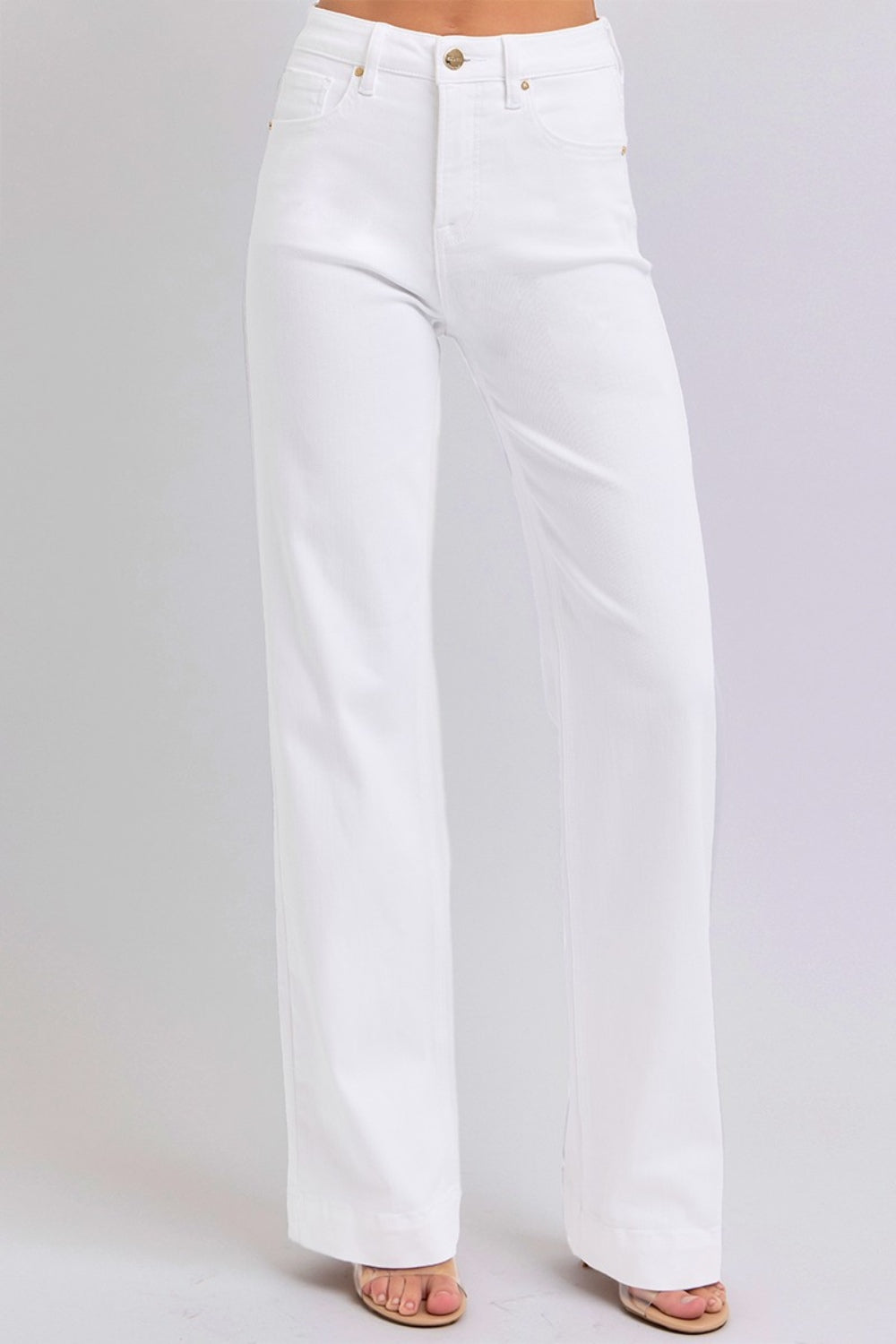 Inseam 32" - 33" FULL size High Waist Straight Jeans RISEN