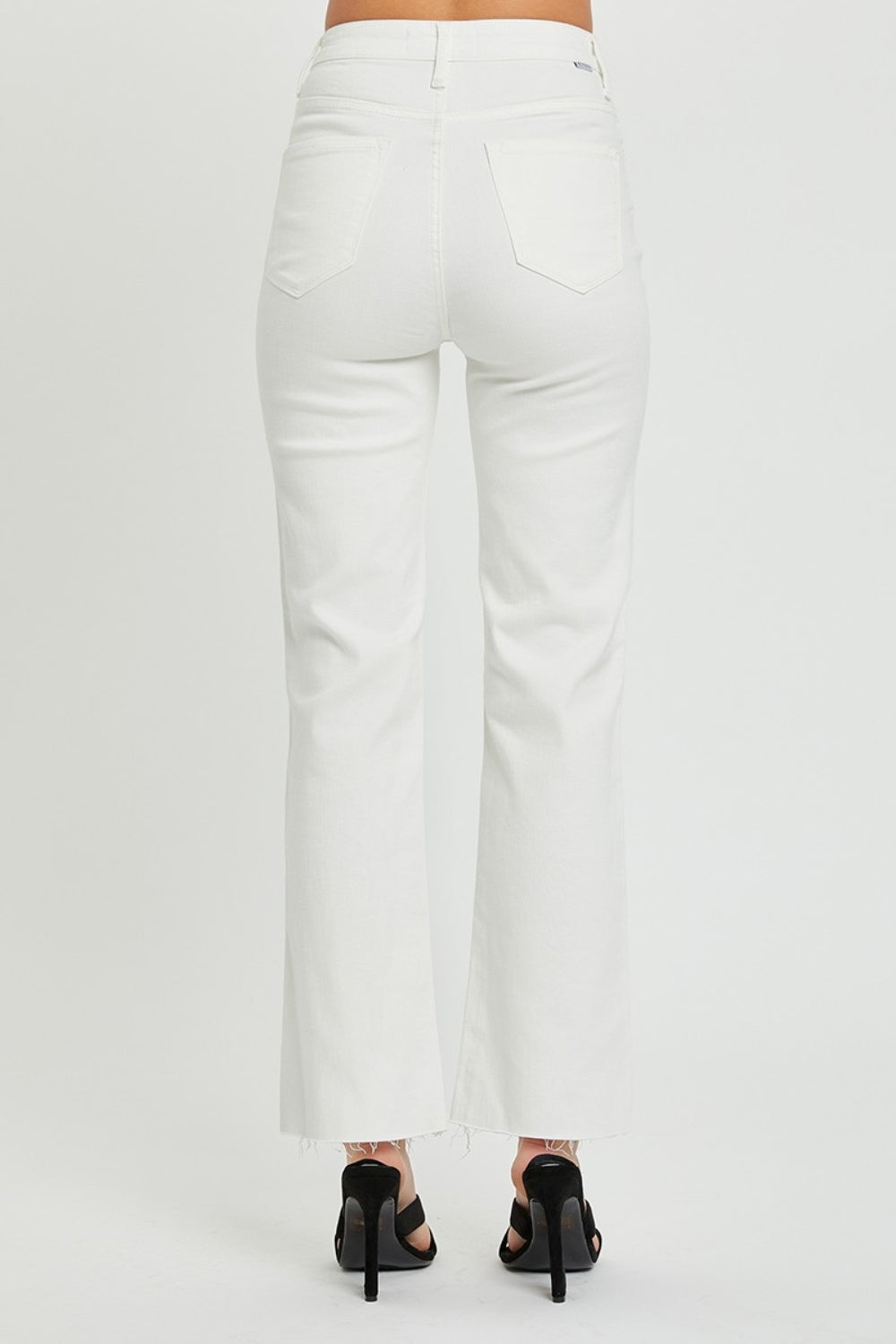 Inseam 29" FULL size High Rise Tummy Control Straight Jeans RISEN