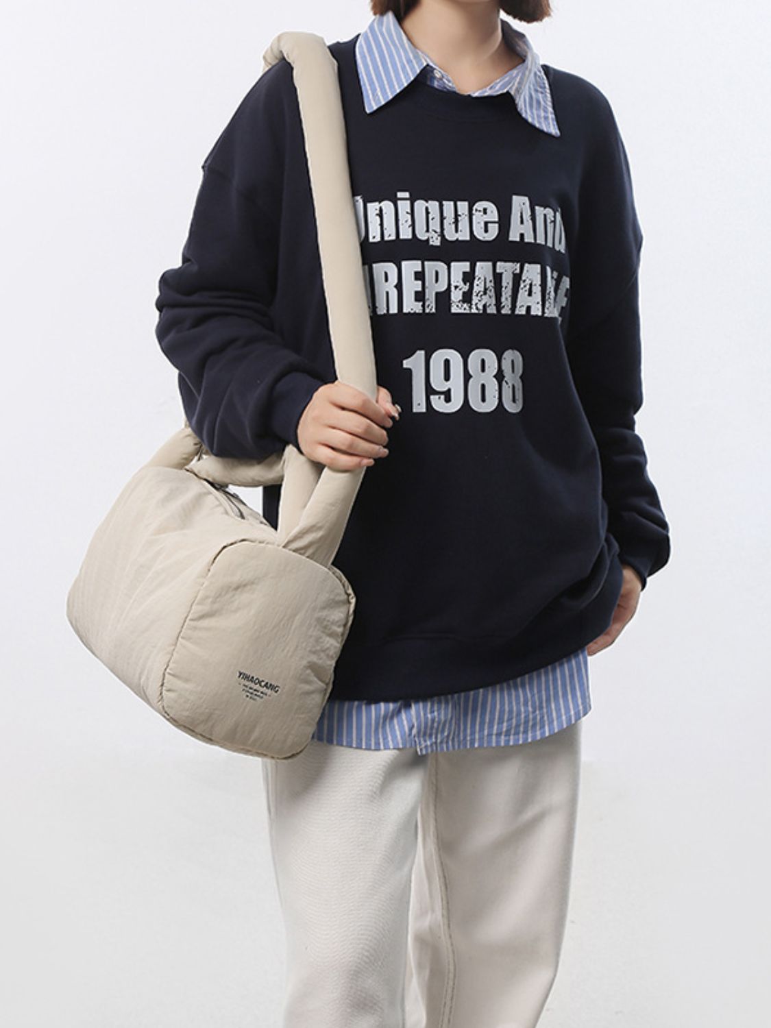 Puffy Nylon Medium Crossbody Bag - 3 COLORS Z.B.X.B