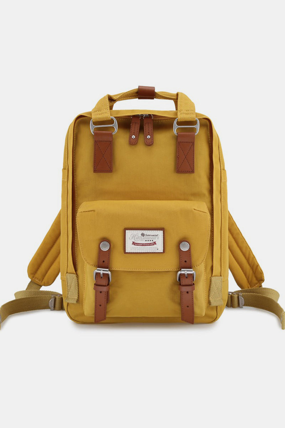 Contrast Waterproof Nylon Backpack Bag - 21 COLORS HIMAWARI
