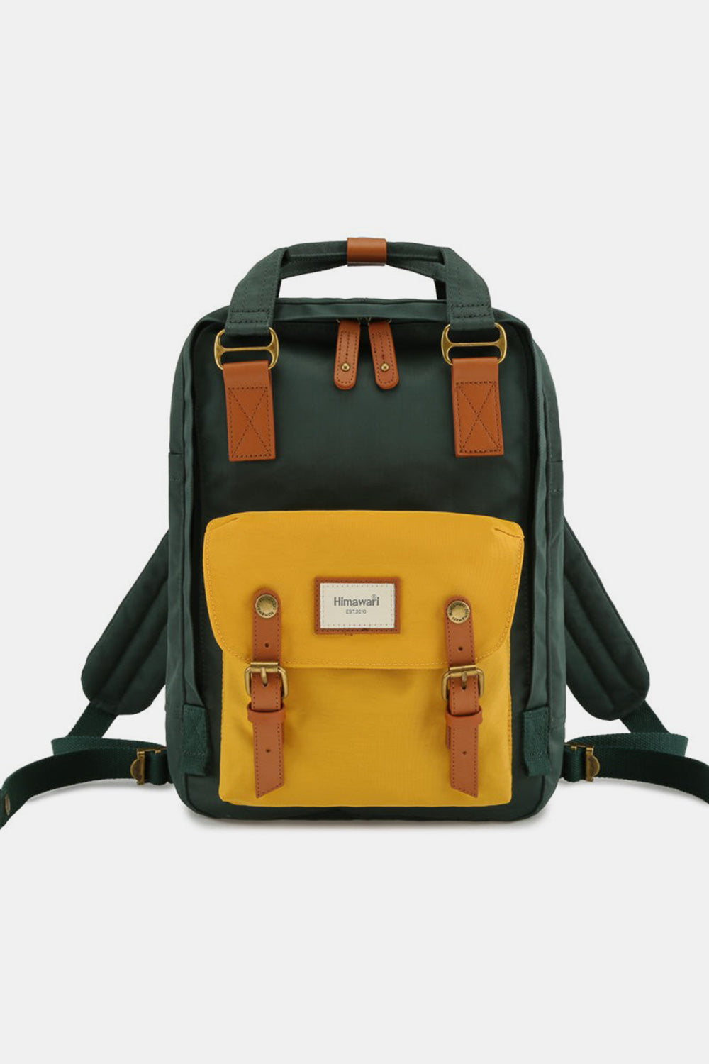 Contrast Waterproof Nylon Backpack Bag - 21 COLORS HIMAWARI