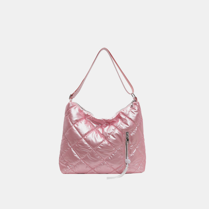 Quilted Nylon Travel Bag - 5 COLORS Z.B.X.B