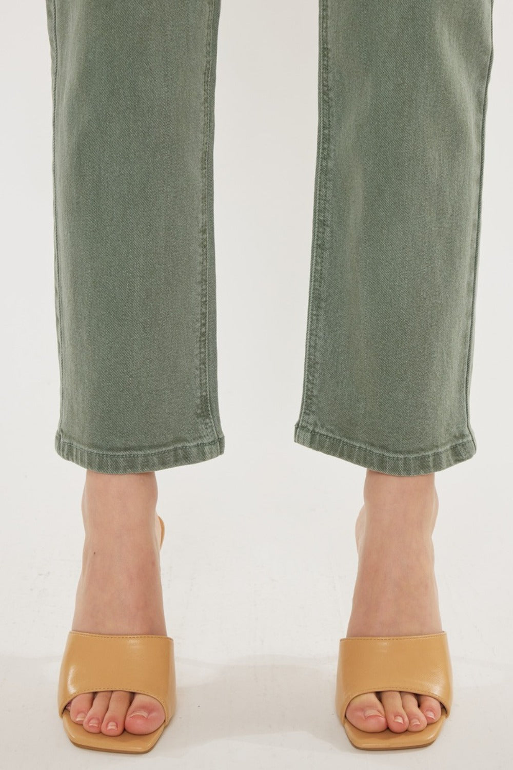 Inseam 27.5" Ultra High Rise Straight Jeans KANCAN