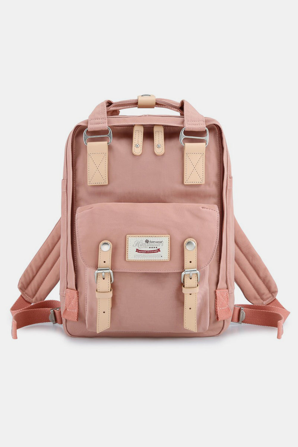 Contrast Waterproof Nylon Backpack Bag - 21 COLORS HIMAWARI
