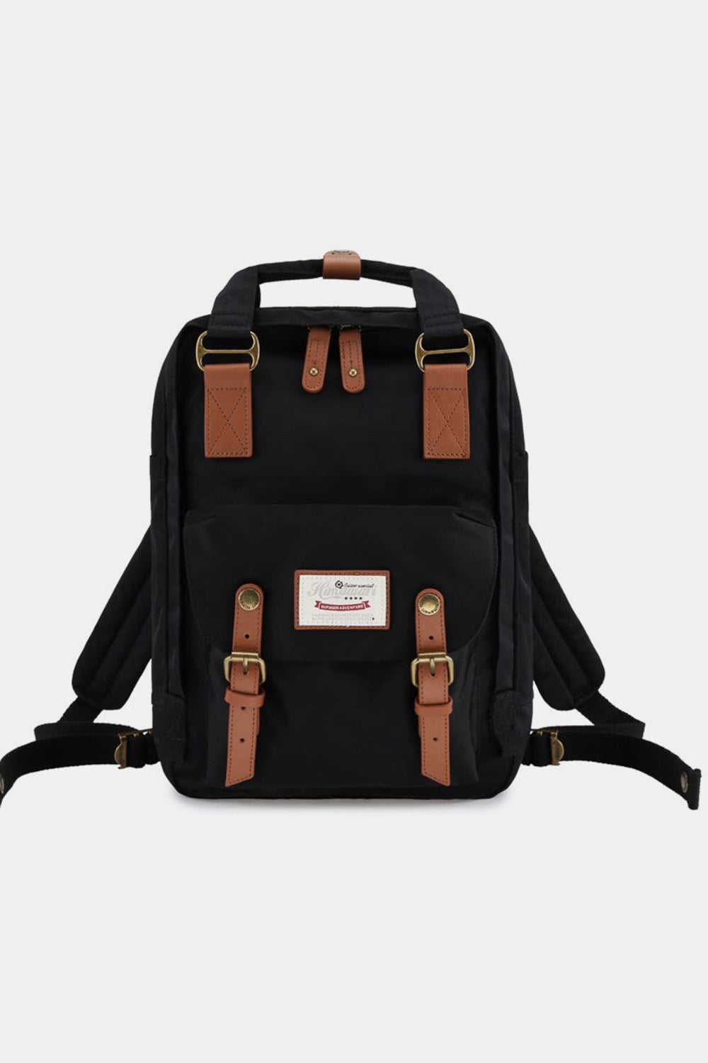 Contrast Waterproof Nylon Backpack Bag - 21 COLORS HIMAWARI
