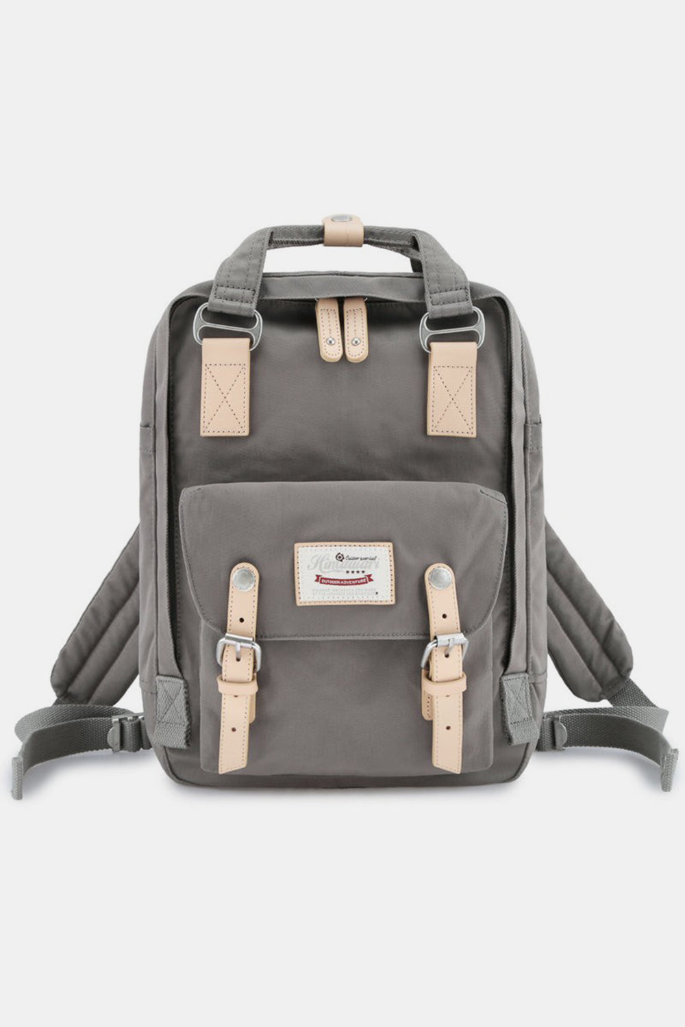 Contrast Waterproof Nylon Backpack Bag - 21 COLORS HIMAWARI