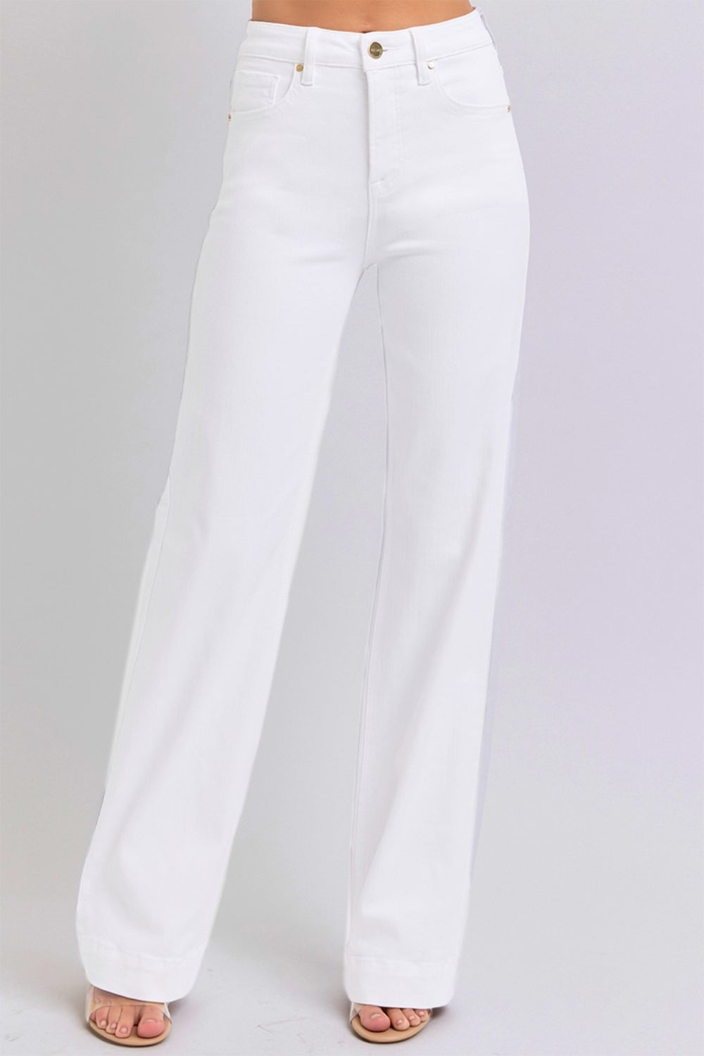 Inseam 32" - 33" FULL size High Waist Straight Jeans RISEN