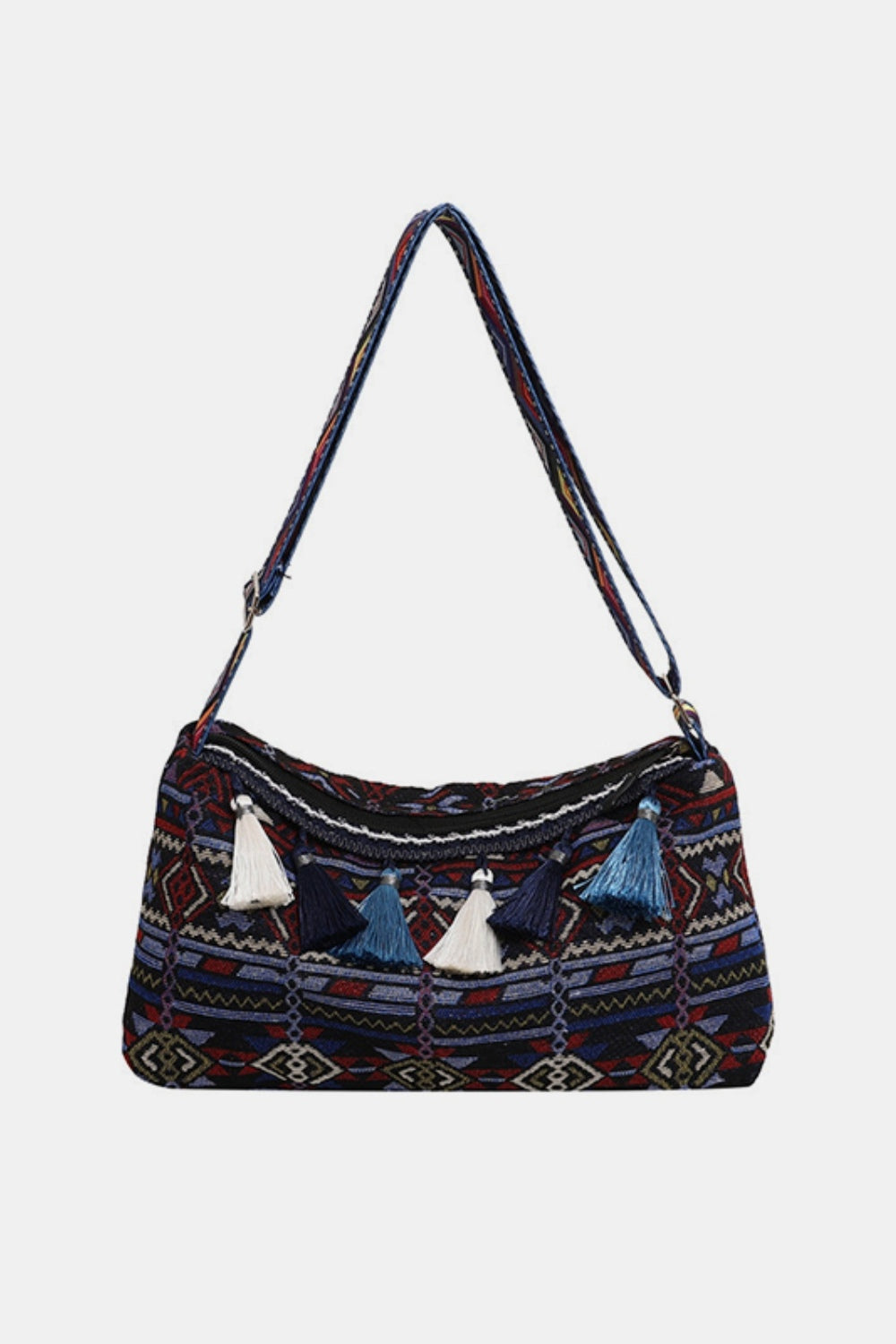 Tassel Adjustable Strap Shoulder Bag - 6 COLORS L@K@Q