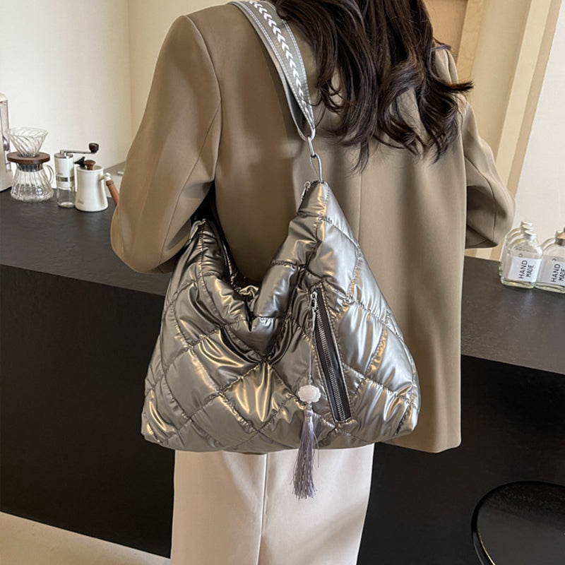 Quilted Nylon Travel Bag - 5 COLORS Z.B.X.B
