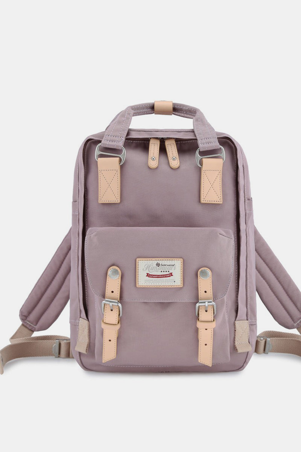 Contrast Waterproof Nylon Backpack Bag - 21 COLORS HIMAWARI