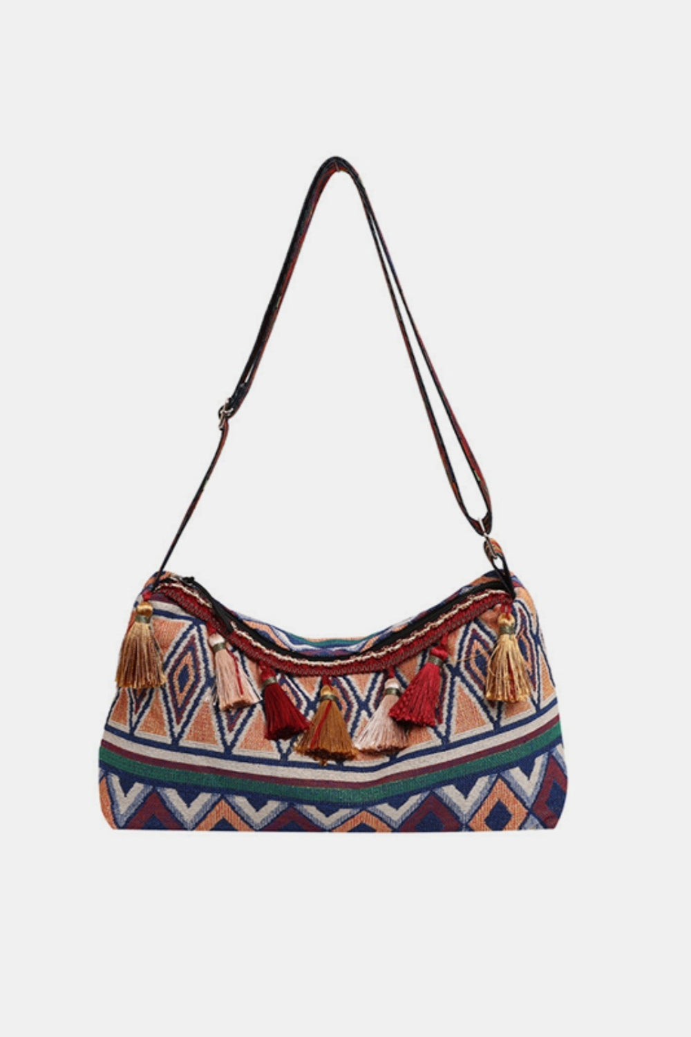 Tassel Adjustable Strap Shoulder Bag - 6 COLORS L@K@Q