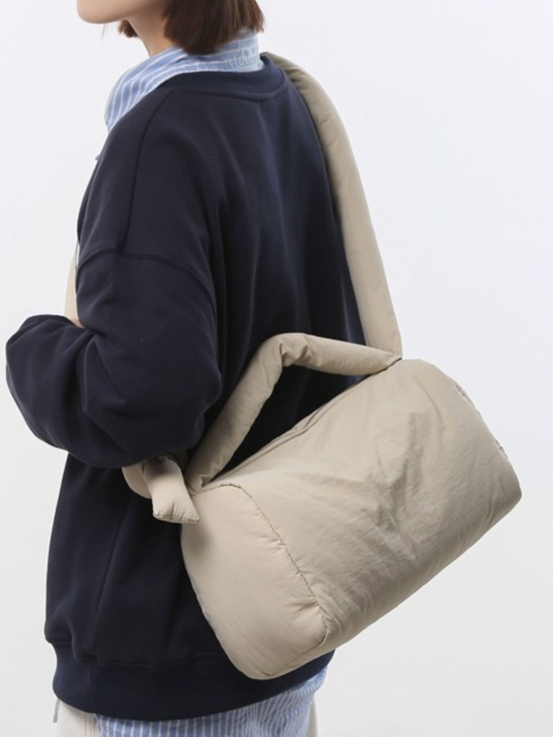 Puffy Nylon Medium Crossbody Bag - 3 COLORS   Z.B.X.B