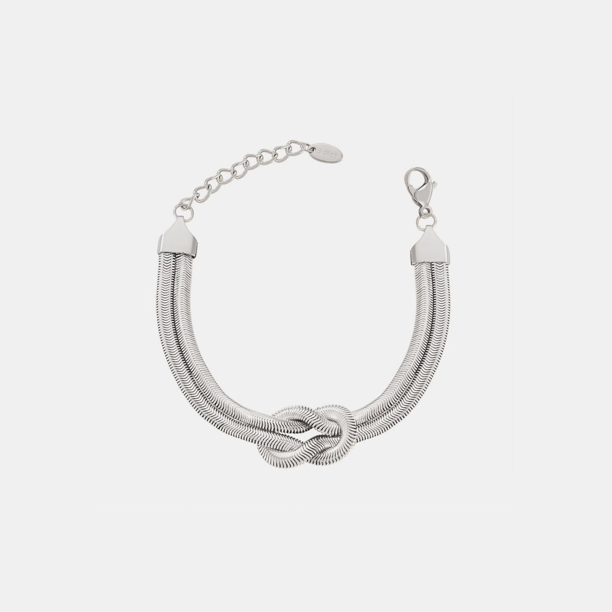 Titanium Steel Knot Bracelet - 2 COLORS  M^L