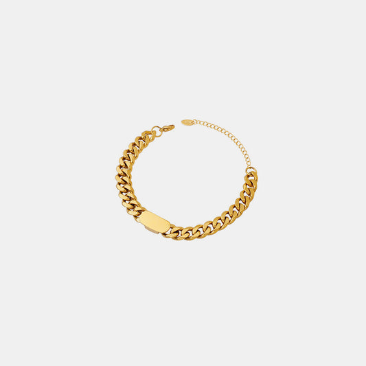 18K Gold-Plated Titanium Steel Bracelet - 2 COLORS M^L