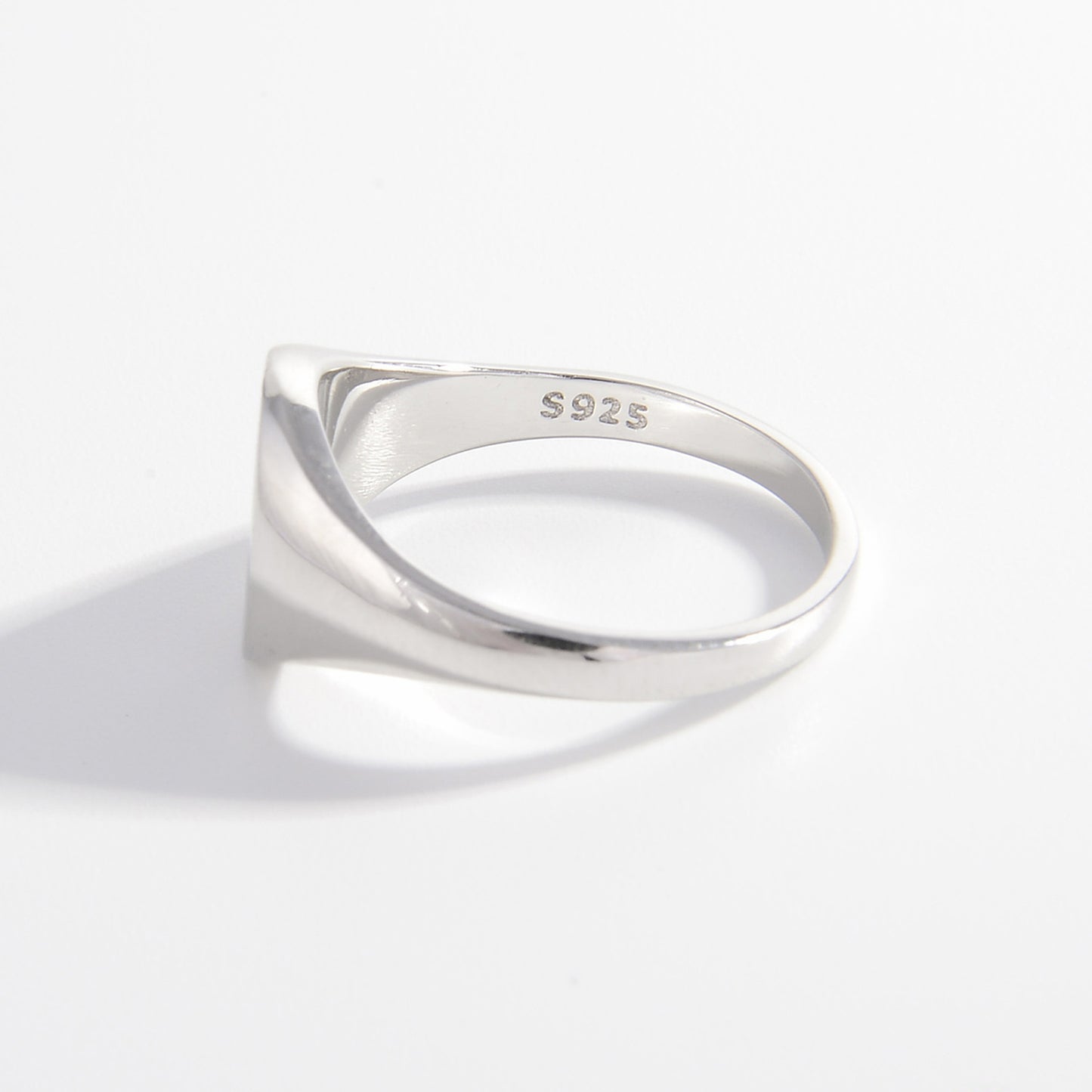 925 Sterling Silver Signet Ring  J&X