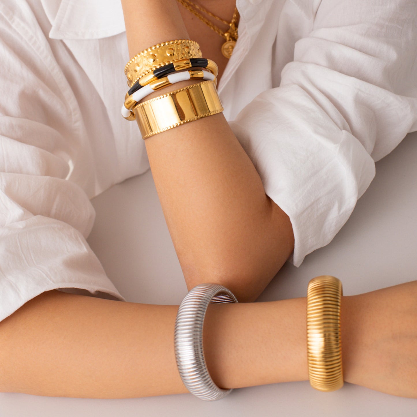 18K Gold-Plated Stainless Steel Bracelet - 6 STYLES Jack&Din